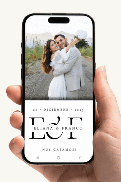 Save the Date Eterno