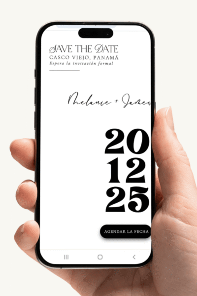 Save the Date Rock